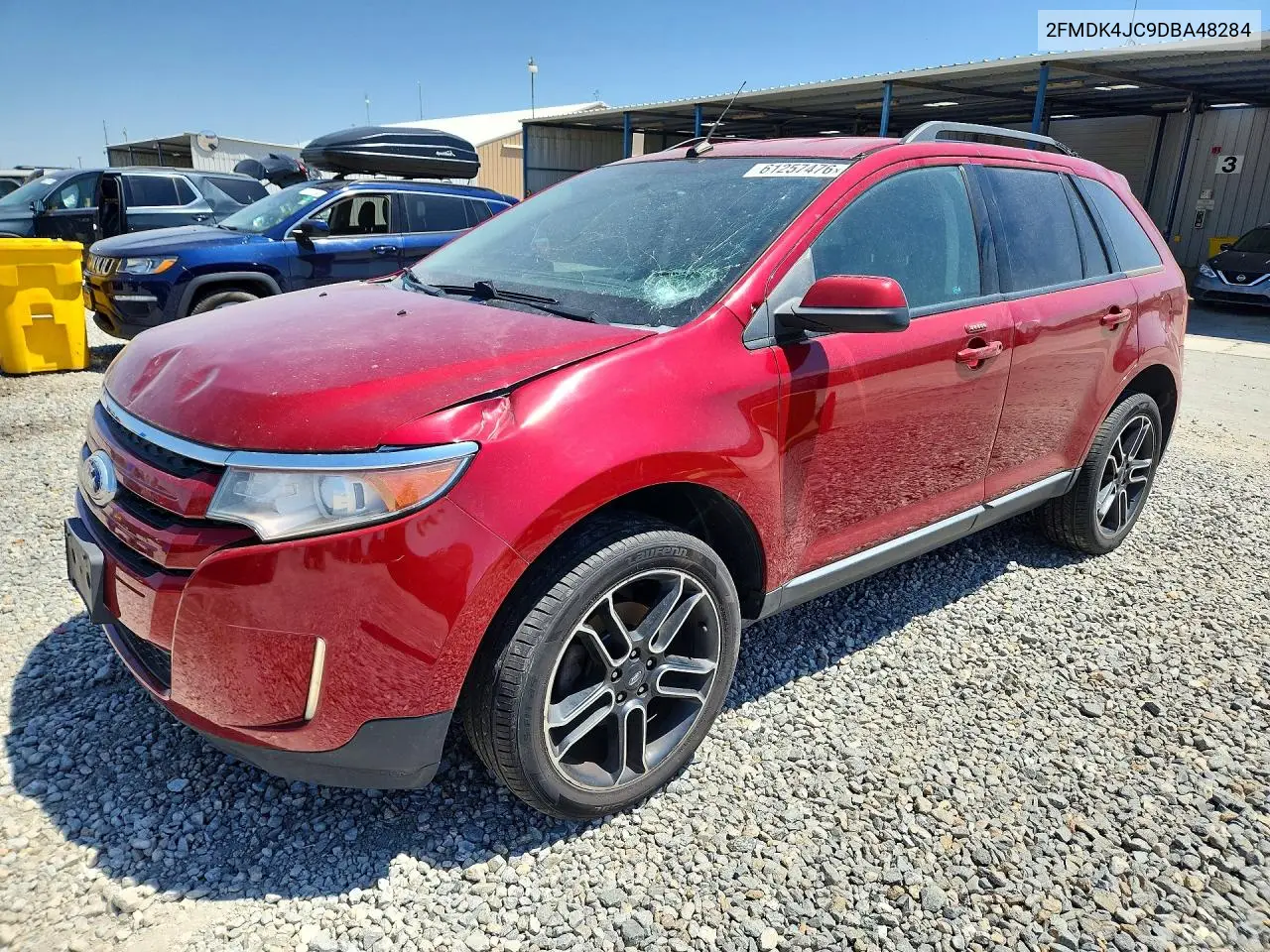 2013 Ford Edge VIN: 2FMDK4JC9DBA48284 Lot: 61257476