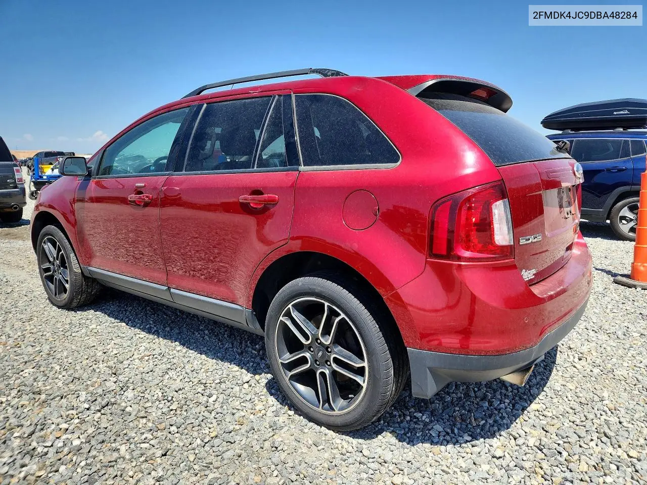 2013 Ford Edge VIN: 2FMDK4JC9DBA48284 Lot: 61257476
