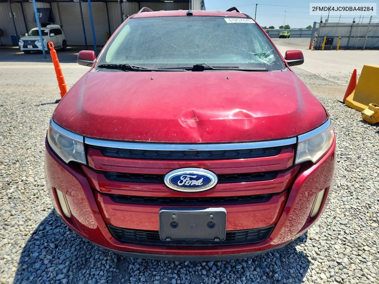 2013 Ford Edge VIN: 2FMDK4JC9DBA48284 Lot: 61257476