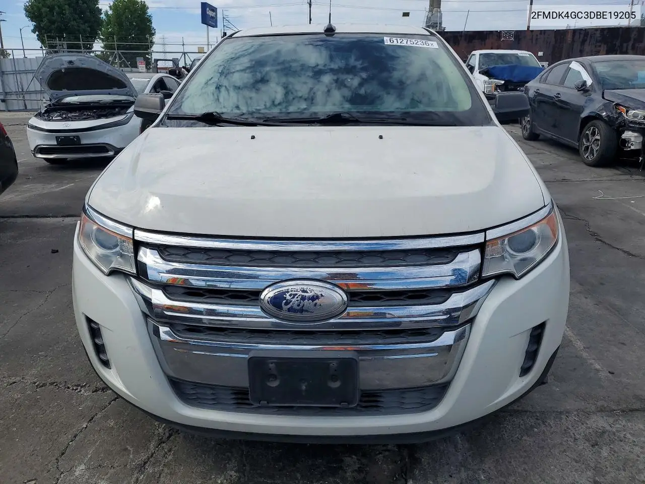 2013 Ford Edge Se VIN: 2FMDK4GC3DBE19205 Lot: 61275236