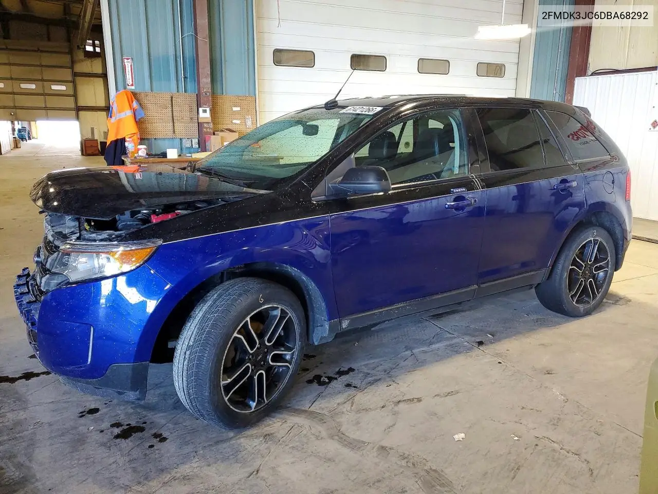 2013 Ford Edge Sel VIN: 2FMDK3JC6DBA68292 Lot: 61421266