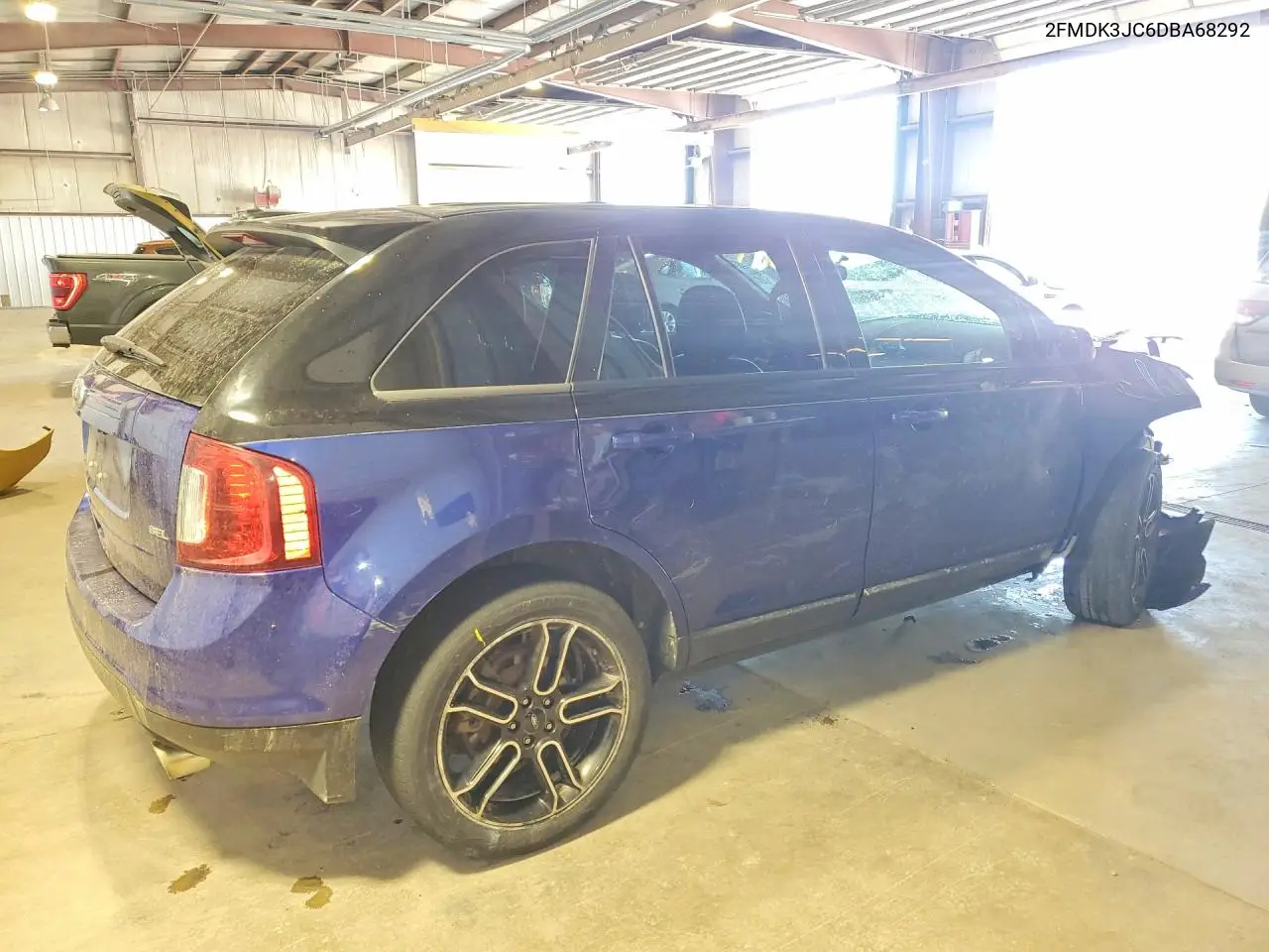 2013 Ford Edge Sel VIN: 2FMDK3JC6DBA68292 Lot: 61421266