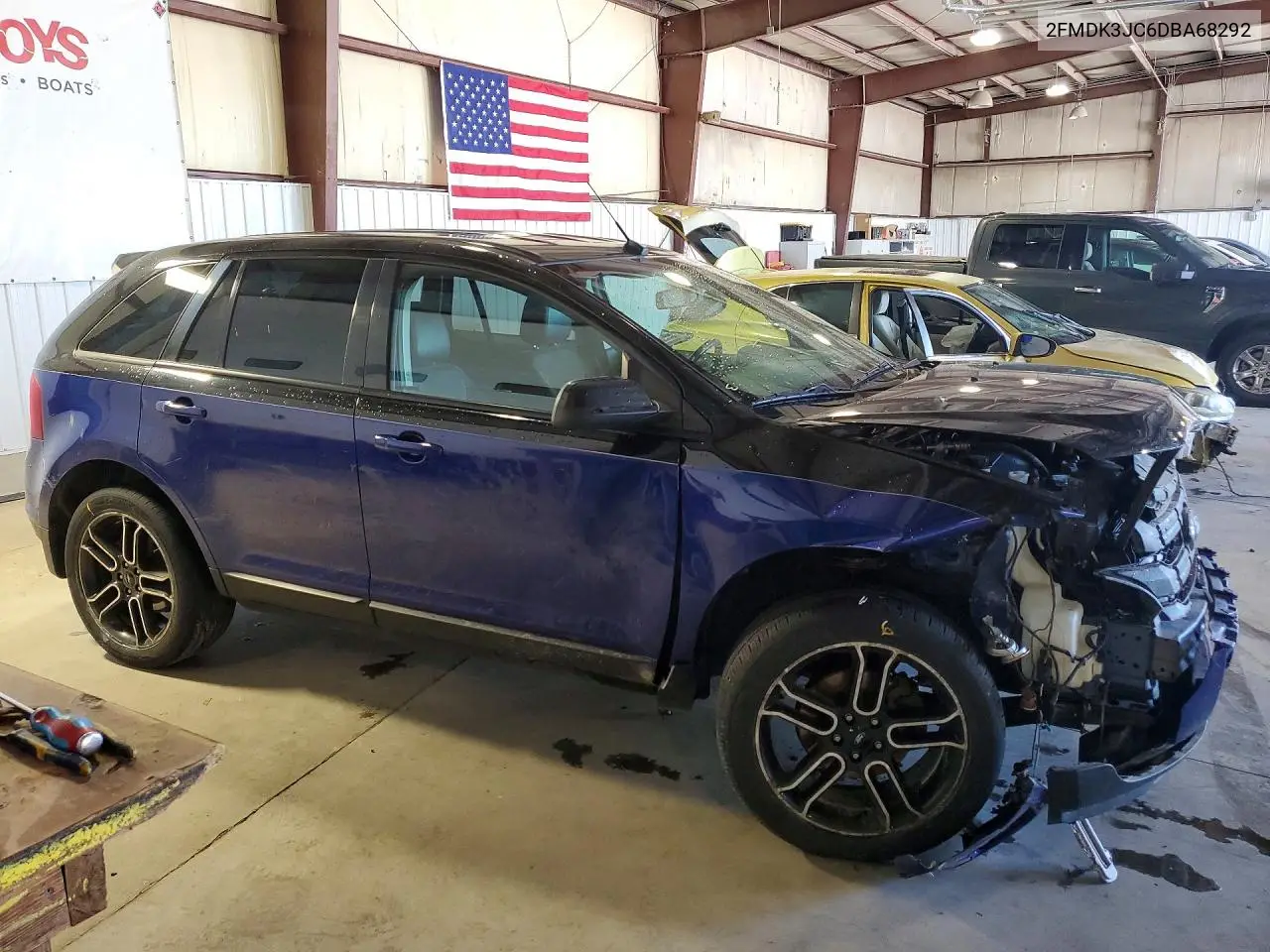2013 Ford Edge Sel VIN: 2FMDK3JC6DBA68292 Lot: 61421266