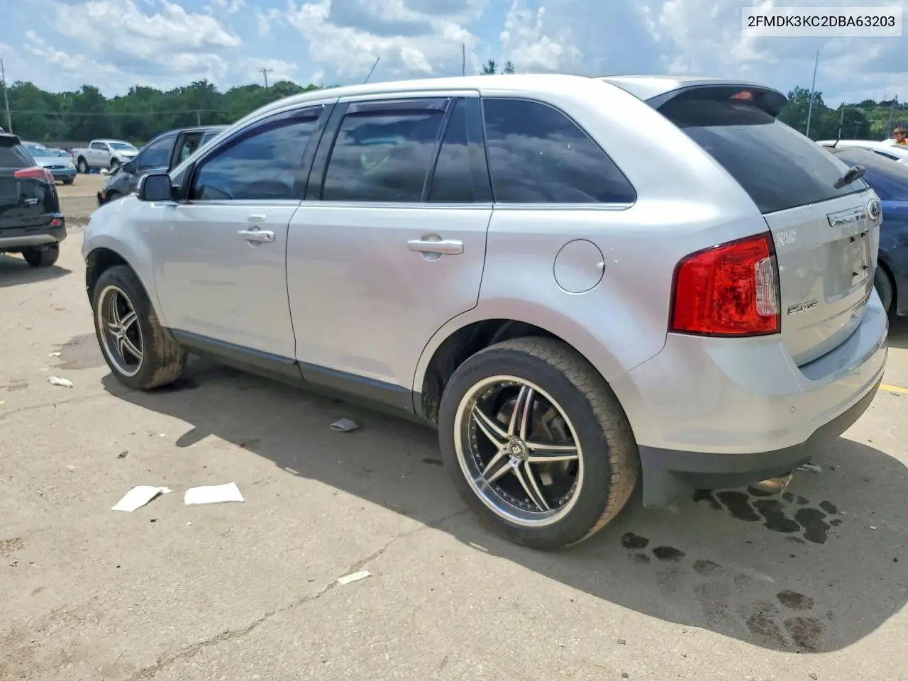 2013 Ford Edge Limited VIN: 2FMDK3KC2DBA63203 Lot: 61568526