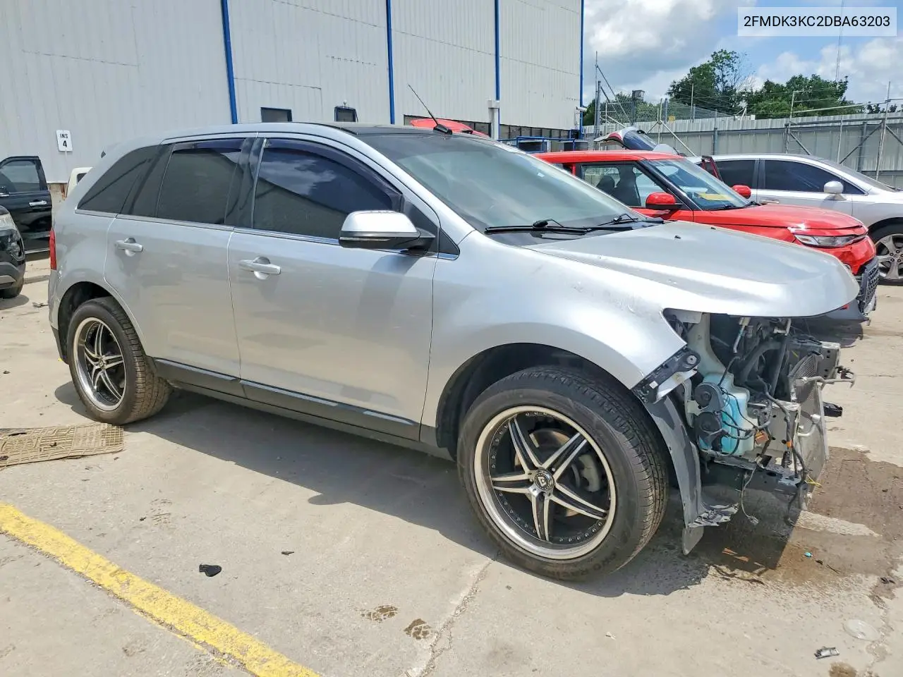 2013 Ford Edge Limited VIN: 2FMDK3KC2DBA63203 Lot: 61568526