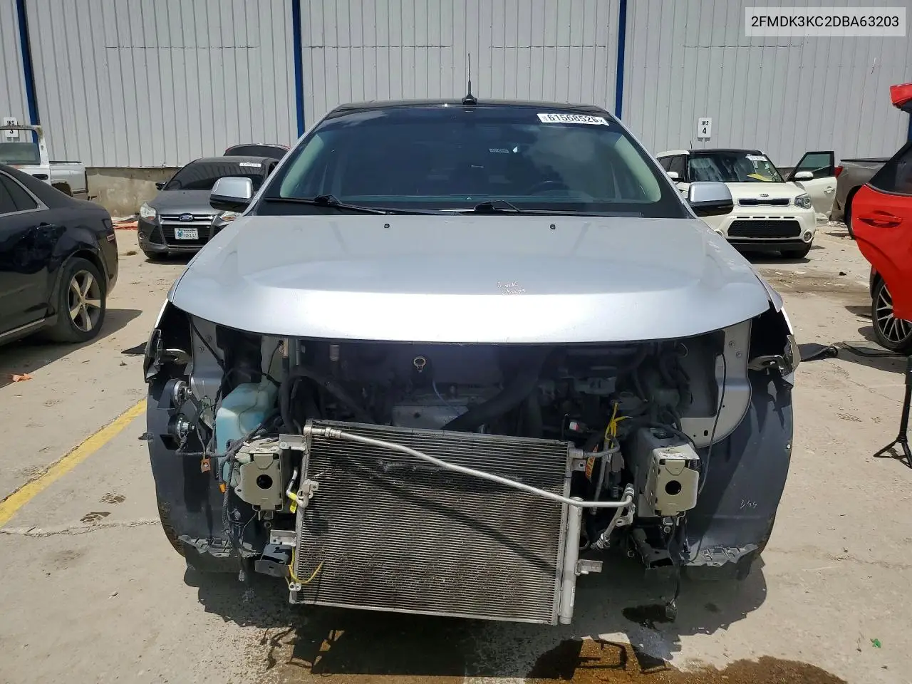 2013 Ford Edge Limited VIN: 2FMDK3KC2DBA63203 Lot: 61568526
