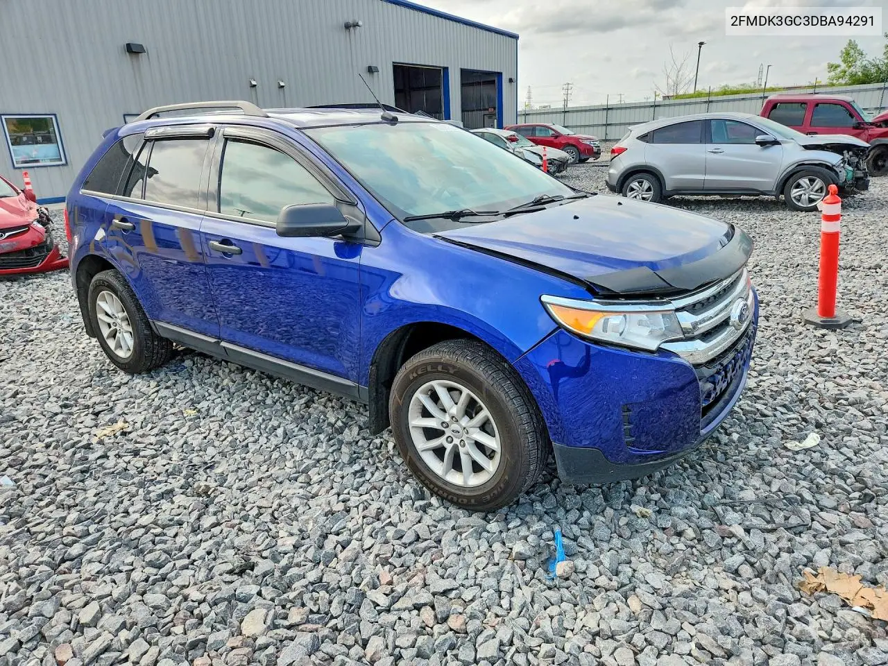 2013 Ford Edge Se VIN: 2FMDK3GC3DBA94291 Lot: 61597326