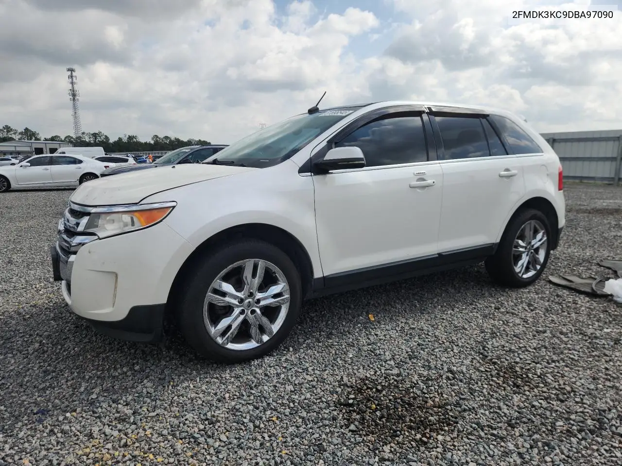 2013 Ford Edge Limited VIN: 2FMDK3KC9DBA97090 Lot: 61698546