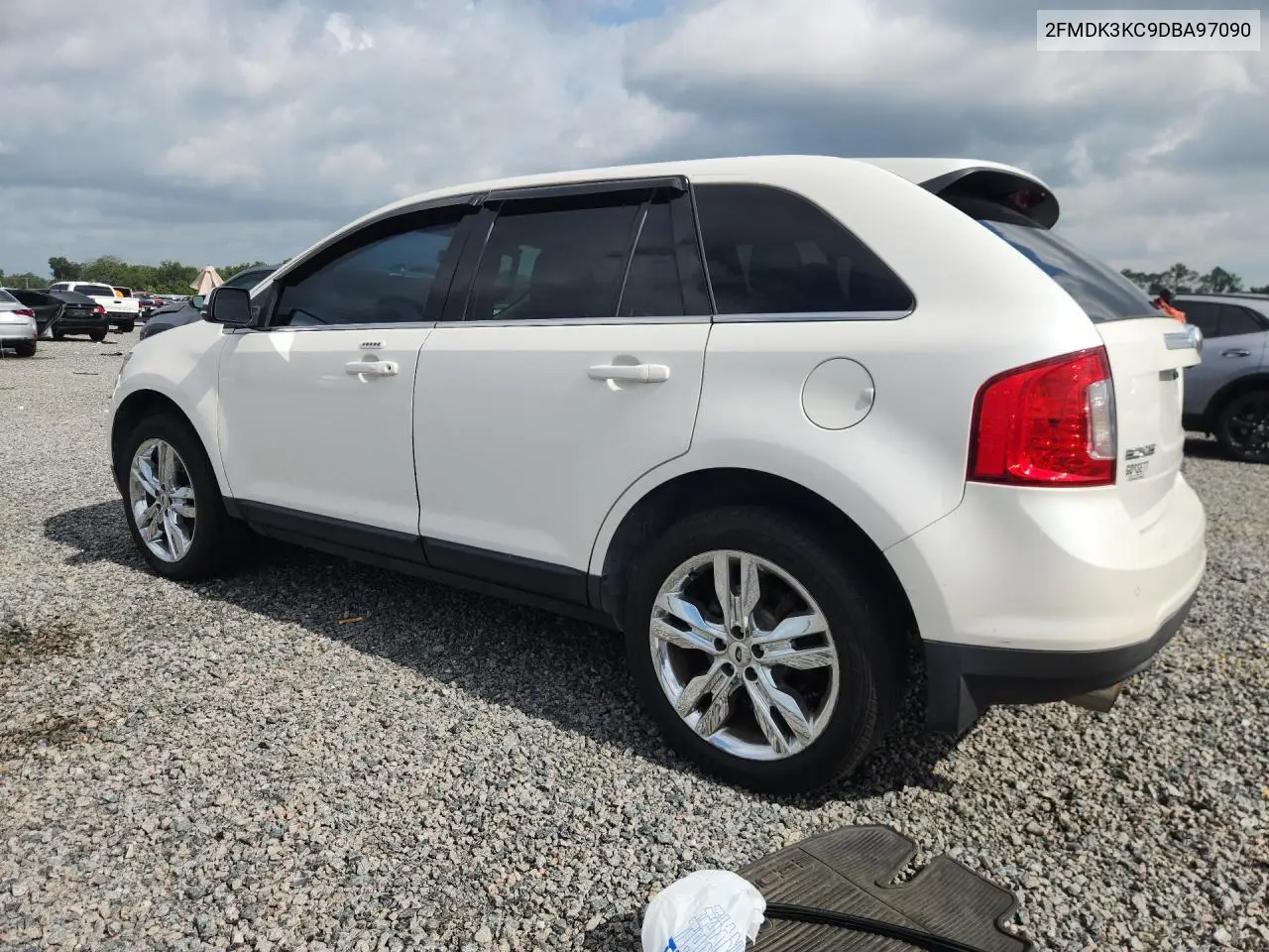 2013 Ford Edge Limited VIN: 2FMDK3KC9DBA97090 Lot: 61698546