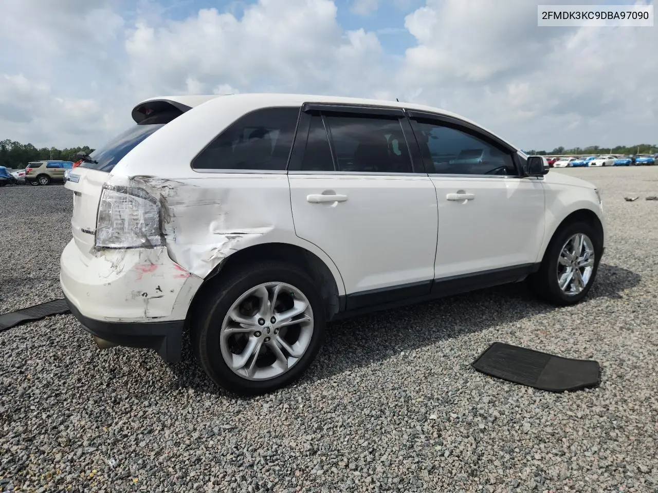 2013 Ford Edge Limited VIN: 2FMDK3KC9DBA97090 Lot: 61698546