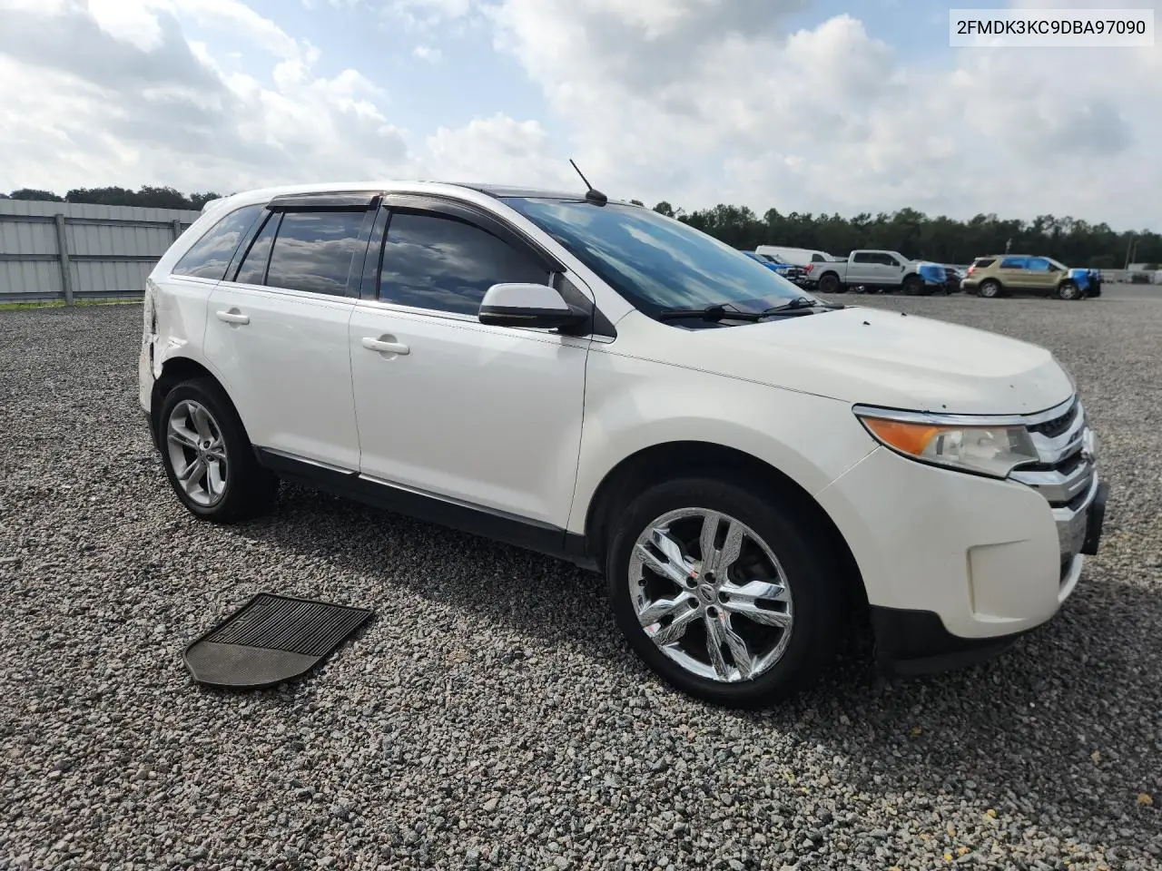 2013 Ford Edge Limited VIN: 2FMDK3KC9DBA97090 Lot: 61698546