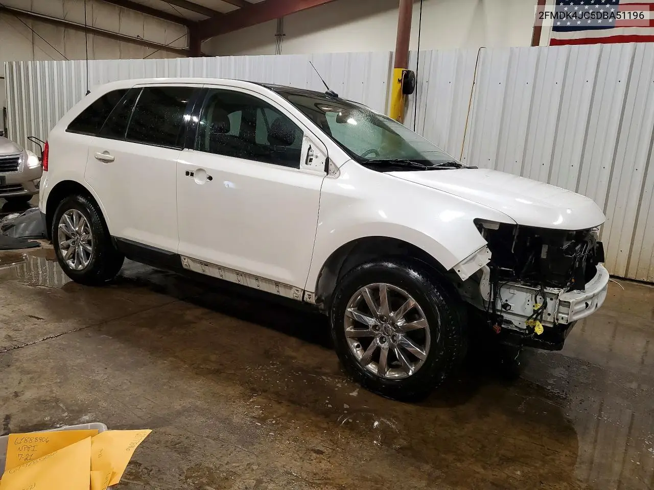 2013 Ford Edge Sel VIN: 2FMDK4JC5DBA51196 Lot: 61768486