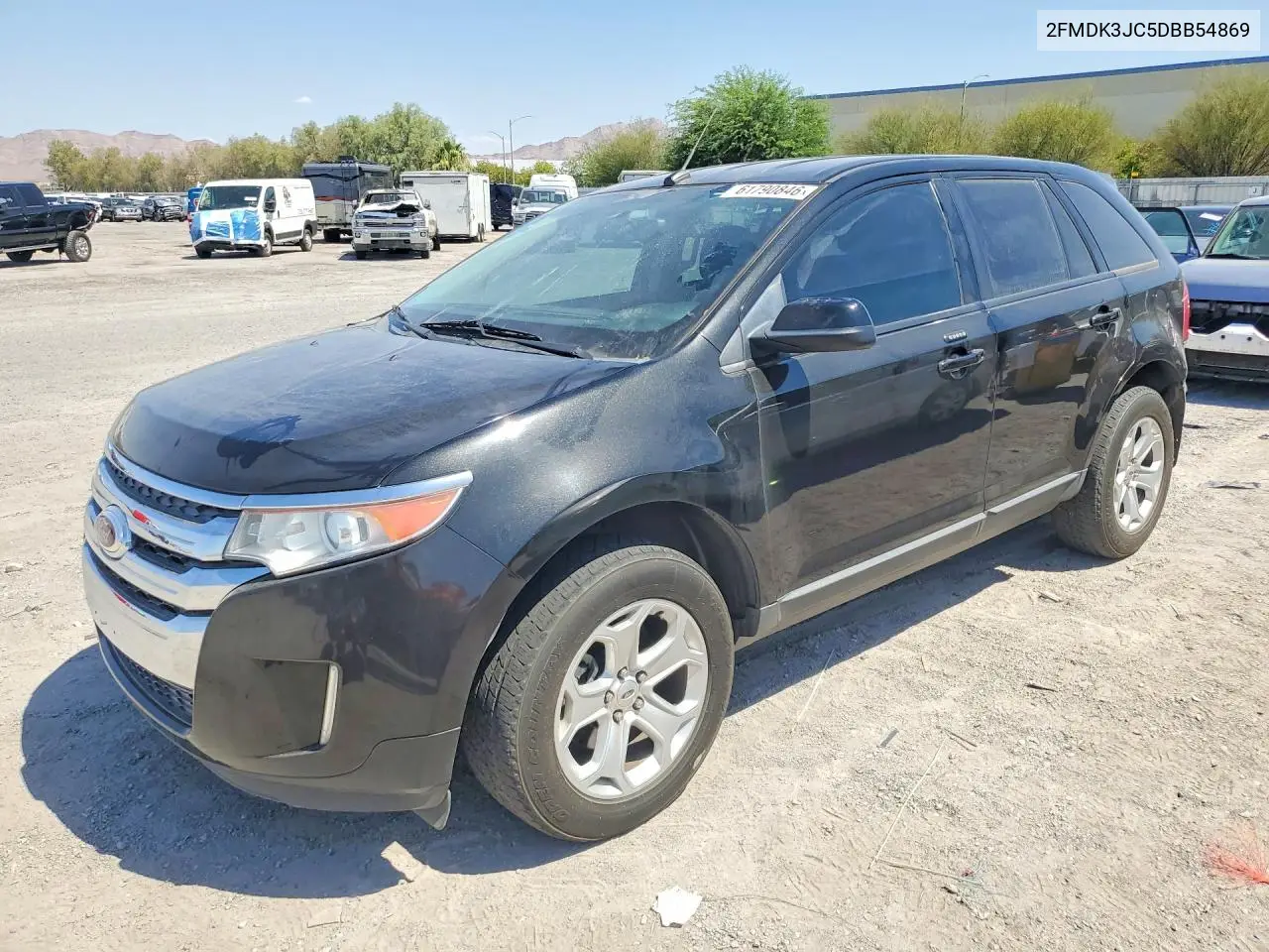 2013 Ford Edge Sel VIN: 2FMDK3JC5DBB54869 Lot: 61790846