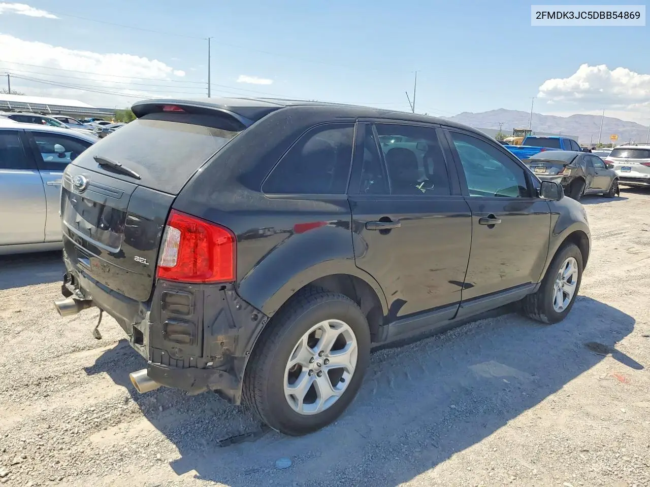 2013 Ford Edge Sel VIN: 2FMDK3JC5DBB54869 Lot: 61790846