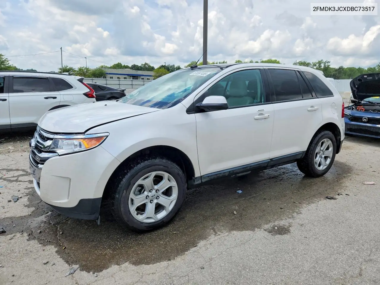 2013 Ford Edge Sel VIN: 2FMDK3JCXDBC73517 Lot: 61897486