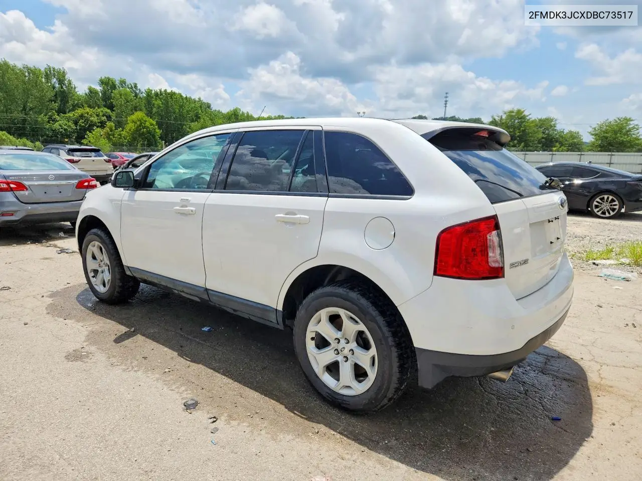 2013 Ford Edge Sel VIN: 2FMDK3JCXDBC73517 Lot: 61897486