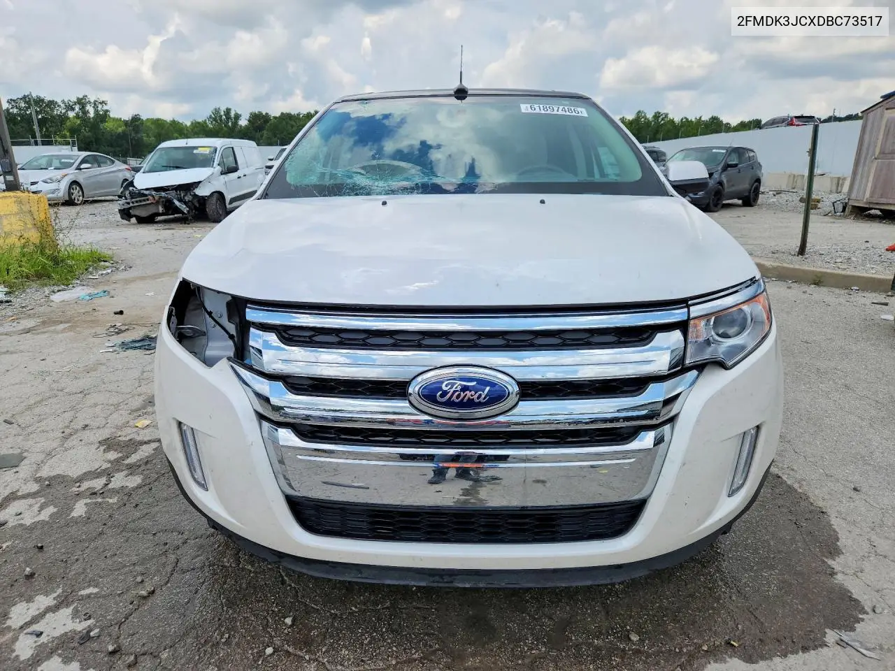 2013 Ford Edge Sel VIN: 2FMDK3JCXDBC73517 Lot: 61897486