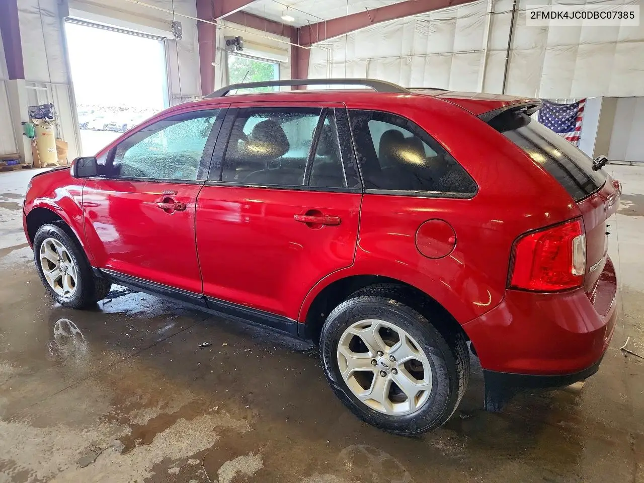 2013 Ford Edge Sel VIN: 2FMDK4JC0DBC07385 Lot: 61931396