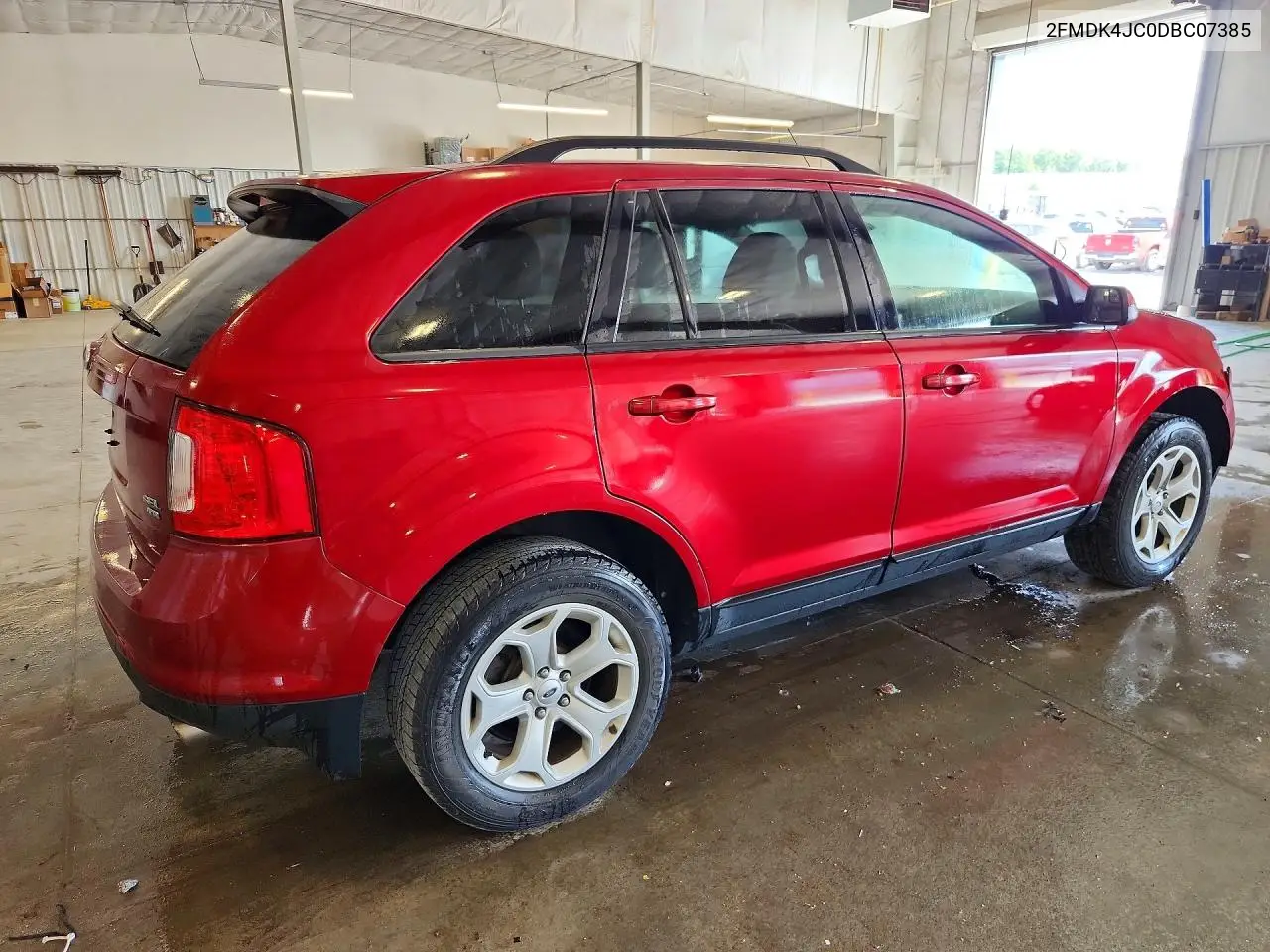 2013 Ford Edge Sel VIN: 2FMDK4JC0DBC07385 Lot: 61931396