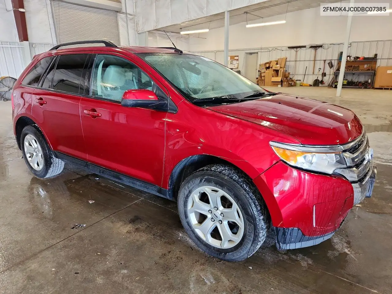 2013 Ford Edge Sel VIN: 2FMDK4JC0DBC07385 Lot: 61931396