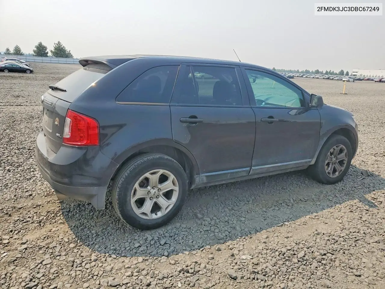 2013 Ford Edge Sel VIN: 2FMDK3JC3DBC67249 Lot: 62007946
