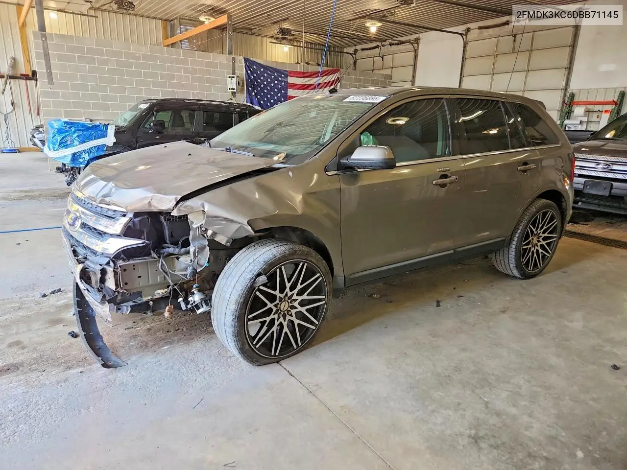 2013 Ford Edge Limited VIN: 2FMDK3KC6DBB71145 Lot: 62236886