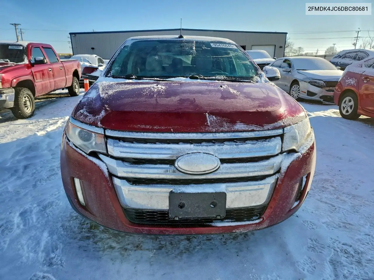 2FMDK4JC6DBC80681 2013 Ford Edge Sel