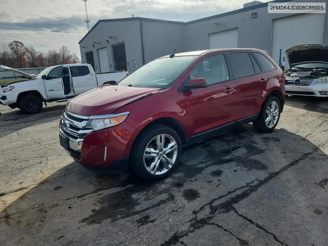 2FMDK4JC0DBC89005 2013 Ford Edge Sel