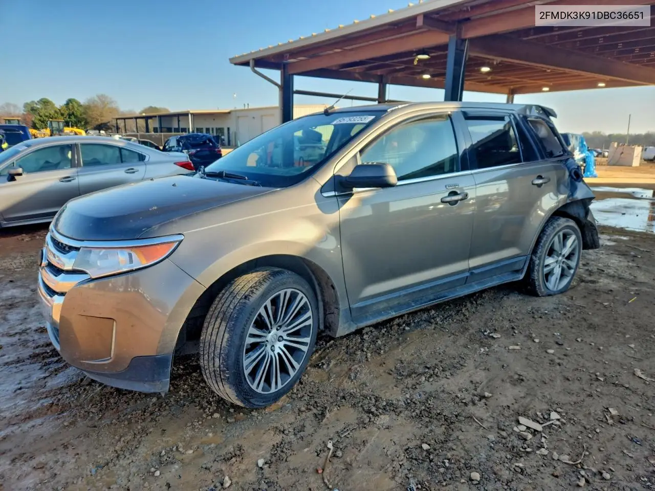 2FMDK3K91DBC36651 2013 Ford Edge Limited