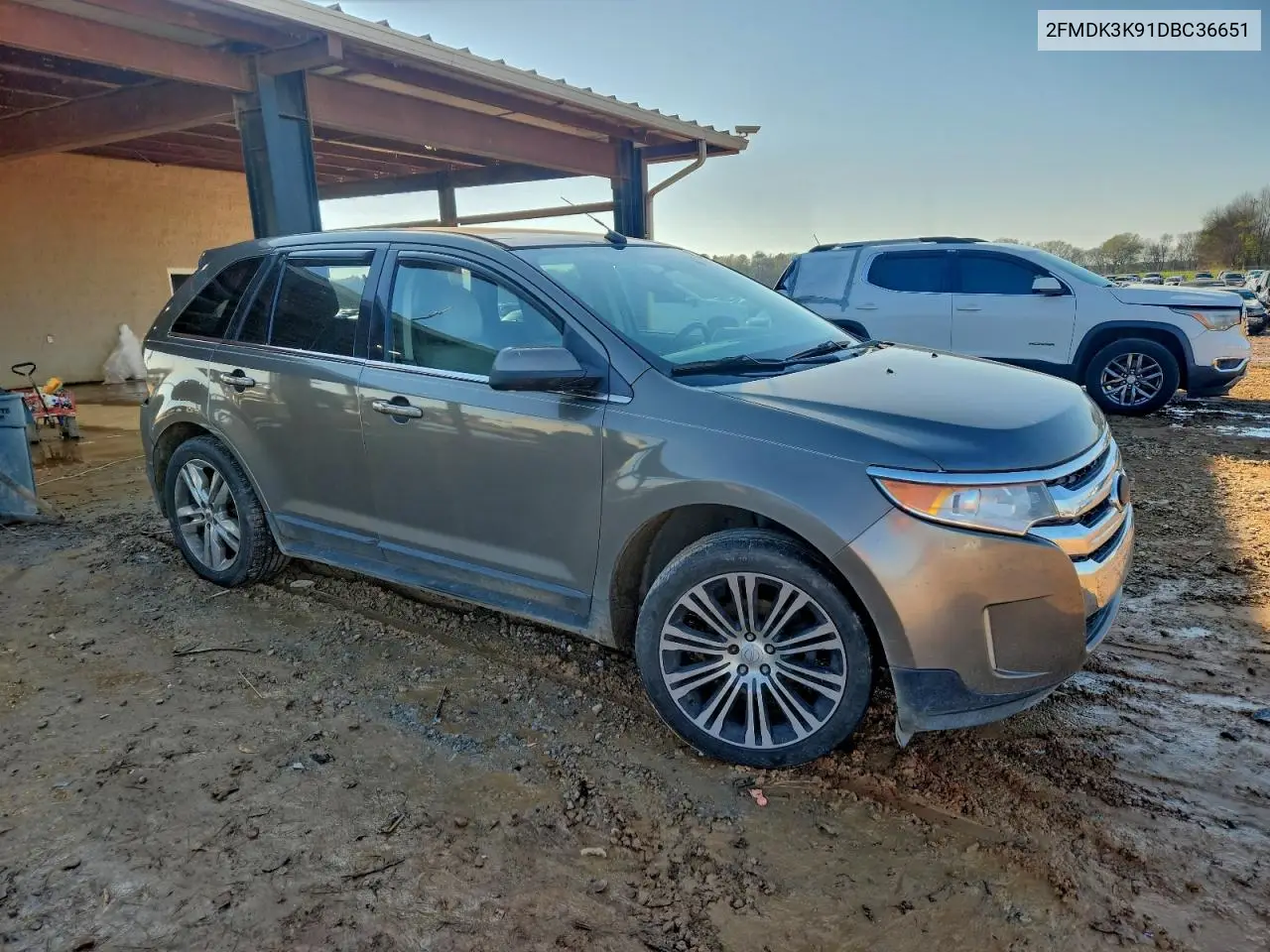 2FMDK3K91DBC36651 2013 Ford Edge Limited