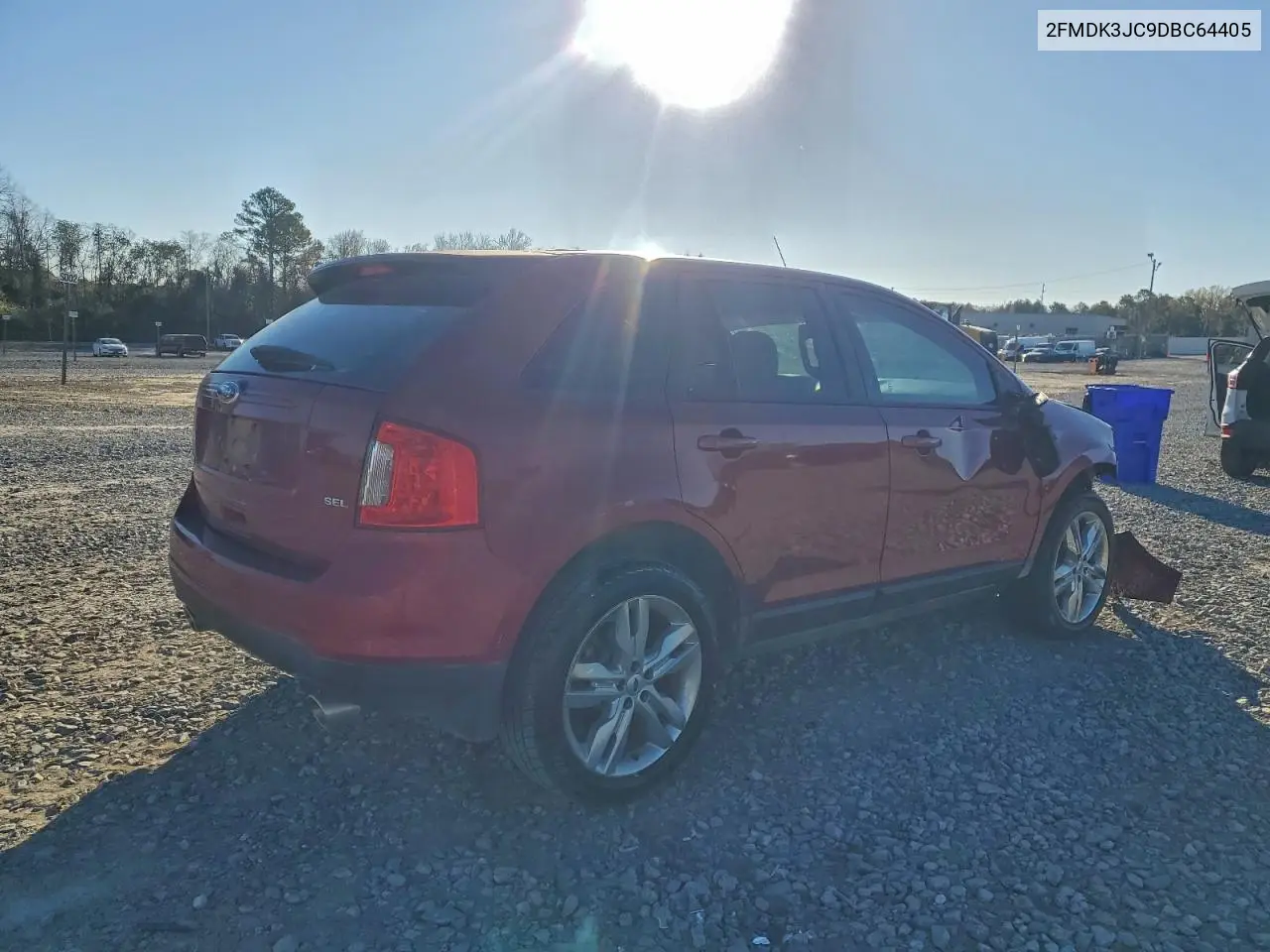 2FMDK3JC9DBC64405 2013 Ford Edge Sel