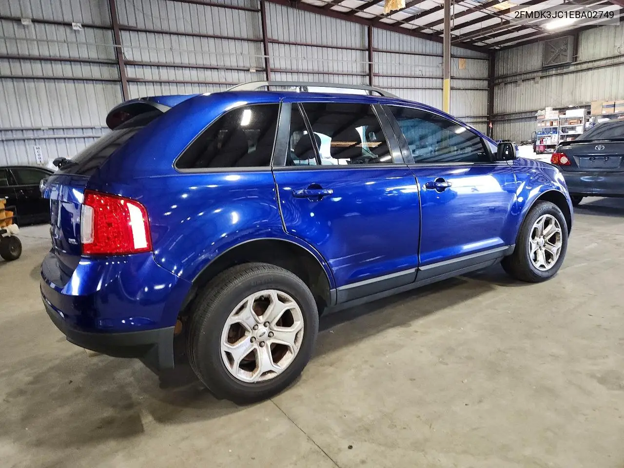 2014 Ford Edge Sel VIN: 2FMDK3JC1EBA02749 Lot: 58106286