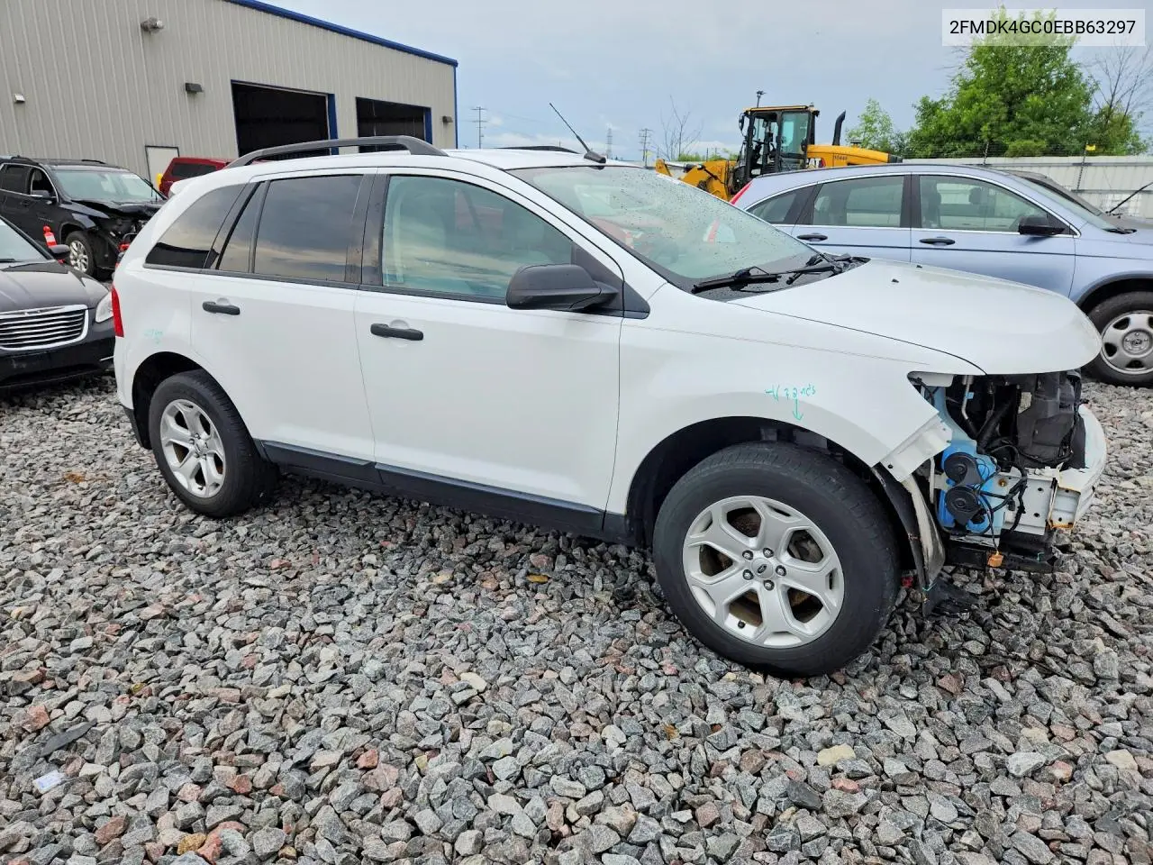 2014 Ford Edge Se VIN: 2FMDK4GC0EBB63297 Lot: 59345316