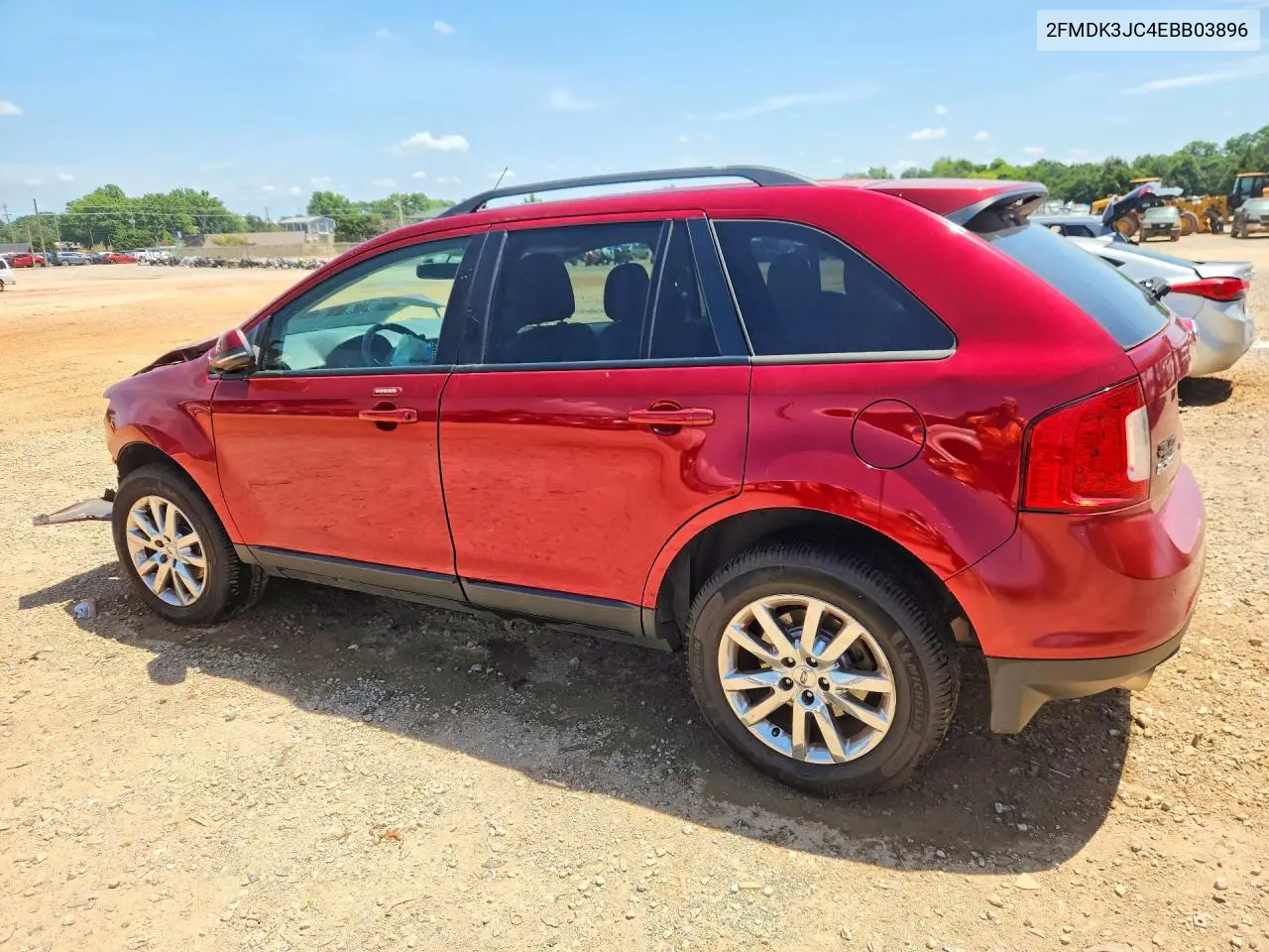 2014 Ford Edge Sel VIN: 2FMDK3JC4EBB03896 Lot: 61714796