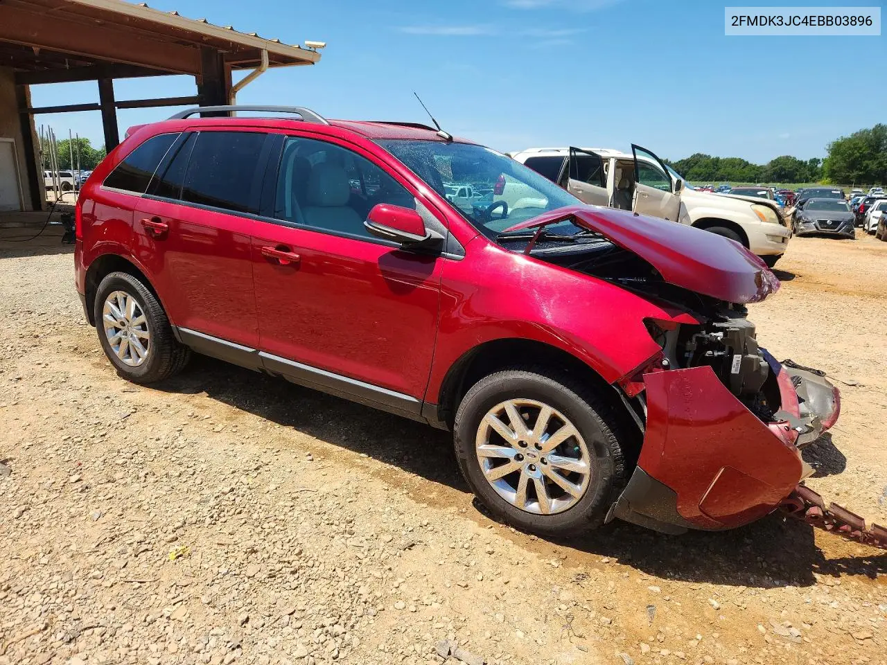 2014 Ford Edge Sel VIN: 2FMDK3JC4EBB03896 Lot: 61714796