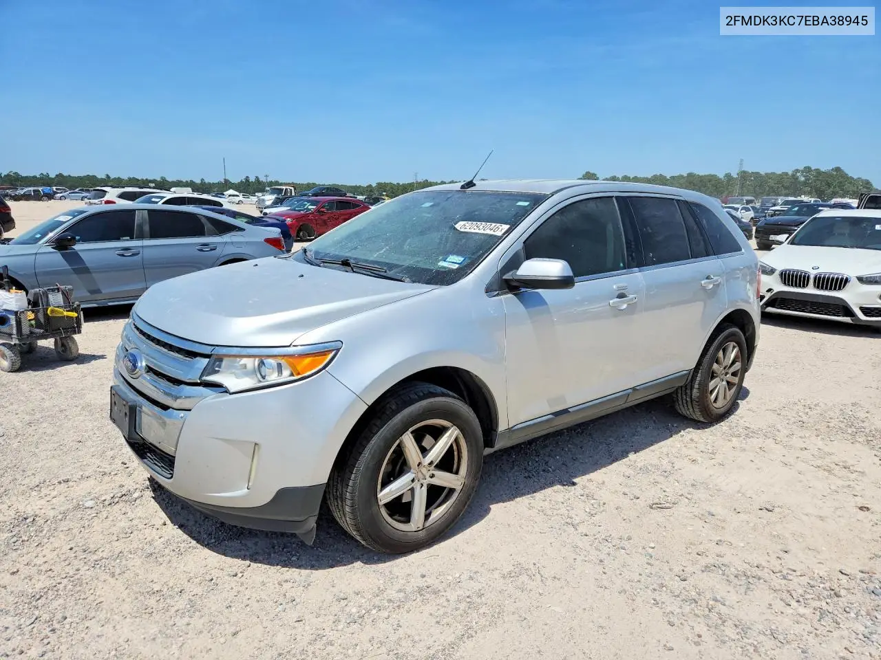 2014 Ford Edge Limited VIN: 2FMDK3KC7EBA38945 Lot: 62093046