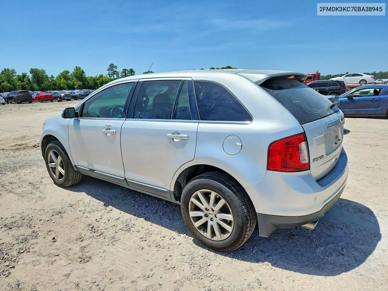 2014 Ford Edge Limited VIN: 2FMDK3KC7EBA38945 Lot: 62093046