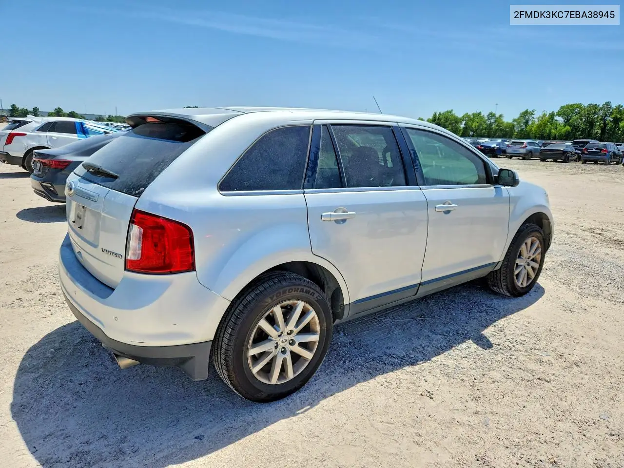 2014 Ford Edge Limited VIN: 2FMDK3KC7EBA38945 Lot: 62093046