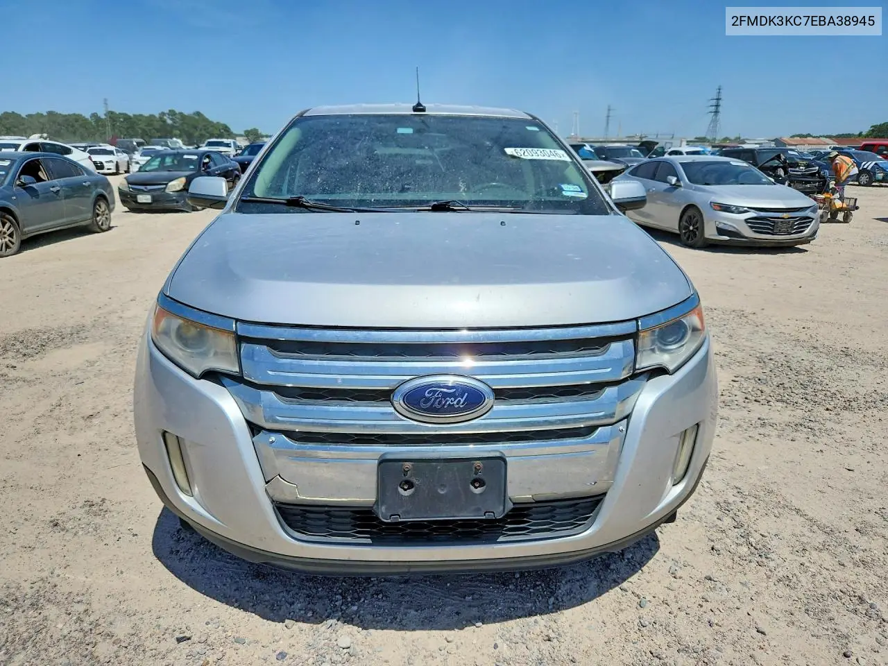 2014 Ford Edge Limited VIN: 2FMDK3KC7EBA38945 Lot: 62093046