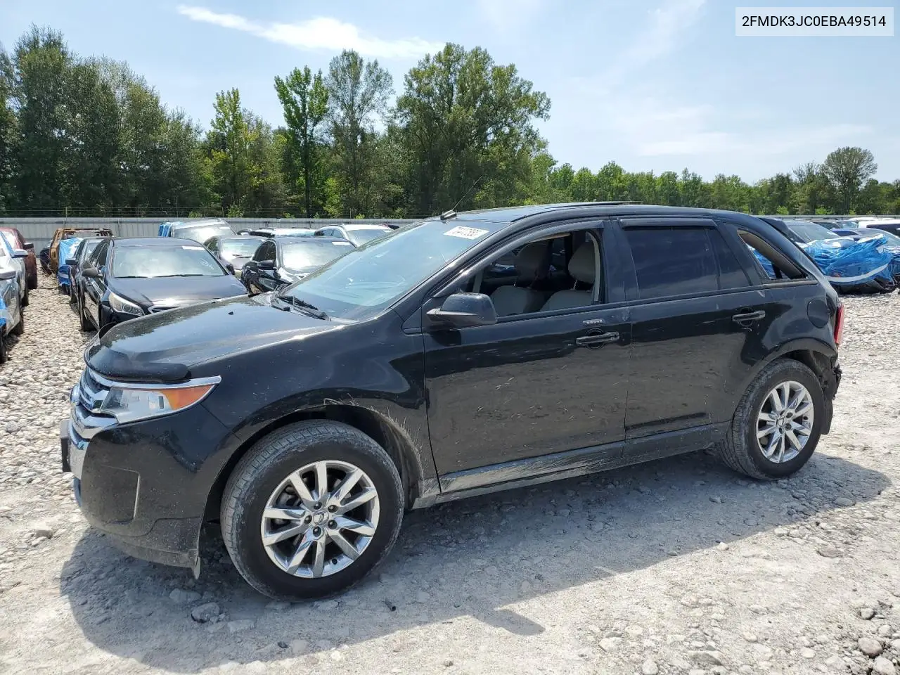 2FMDK3JC0EBA49514 2014 Ford Edge Sel