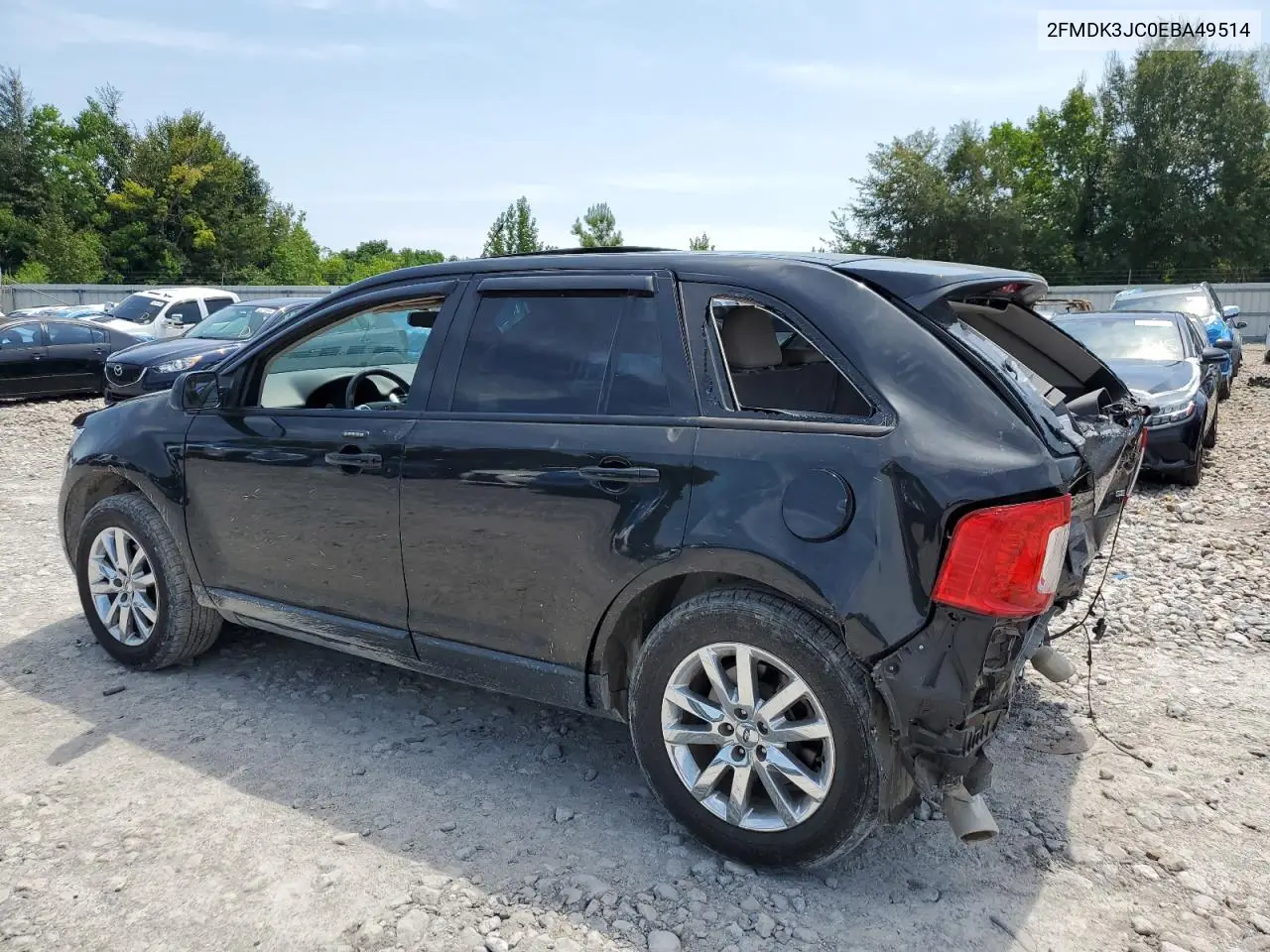 2FMDK3JC0EBA49514 2014 Ford Edge Sel