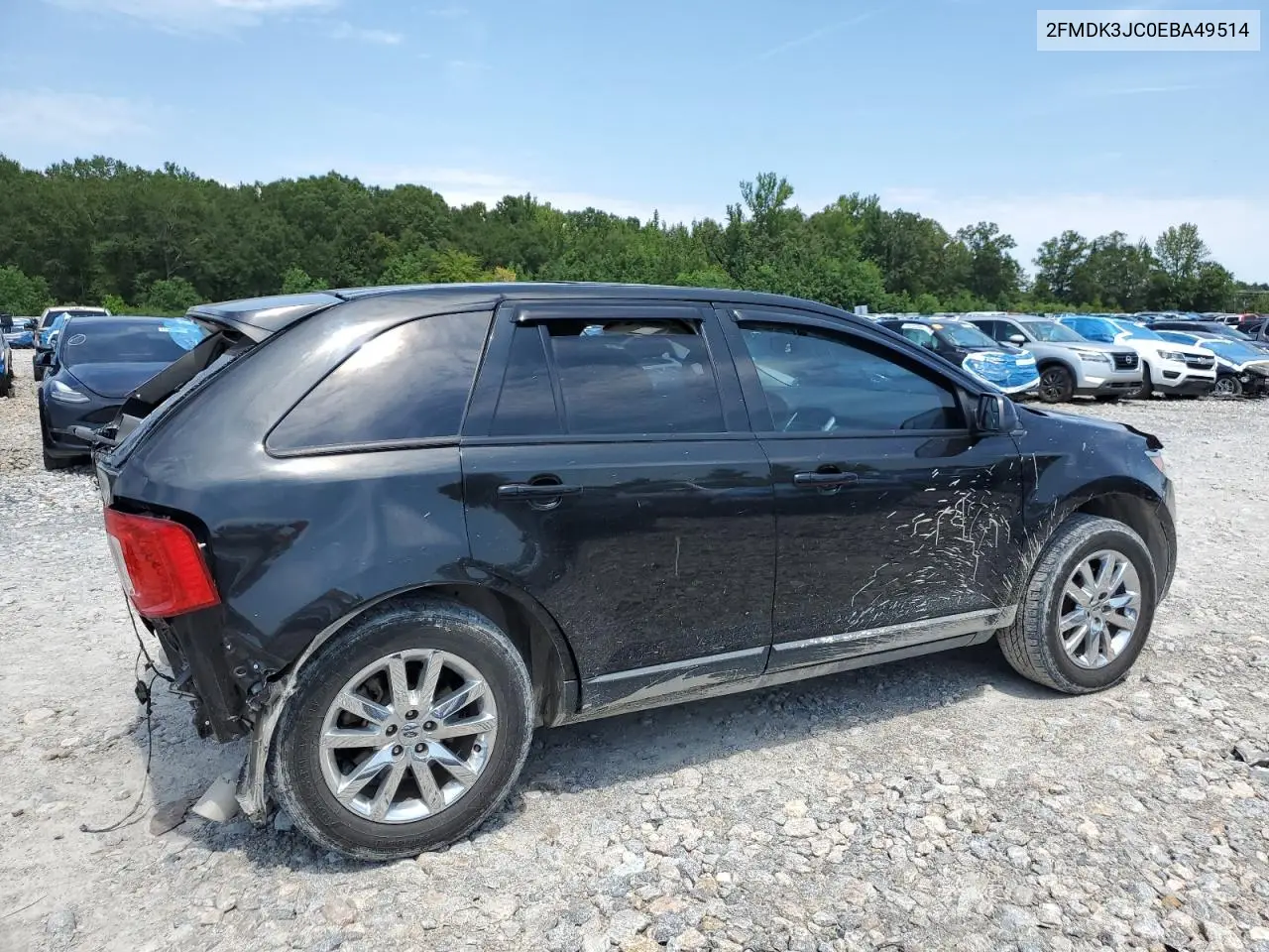 2FMDK3JC0EBA49514 2014 Ford Edge Sel