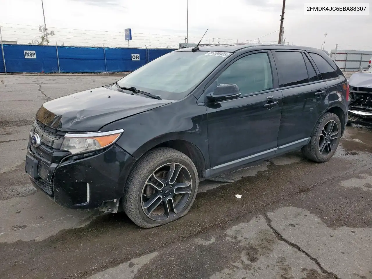 2FMDK4JC6EBA88307 2014 Ford Edge Sel