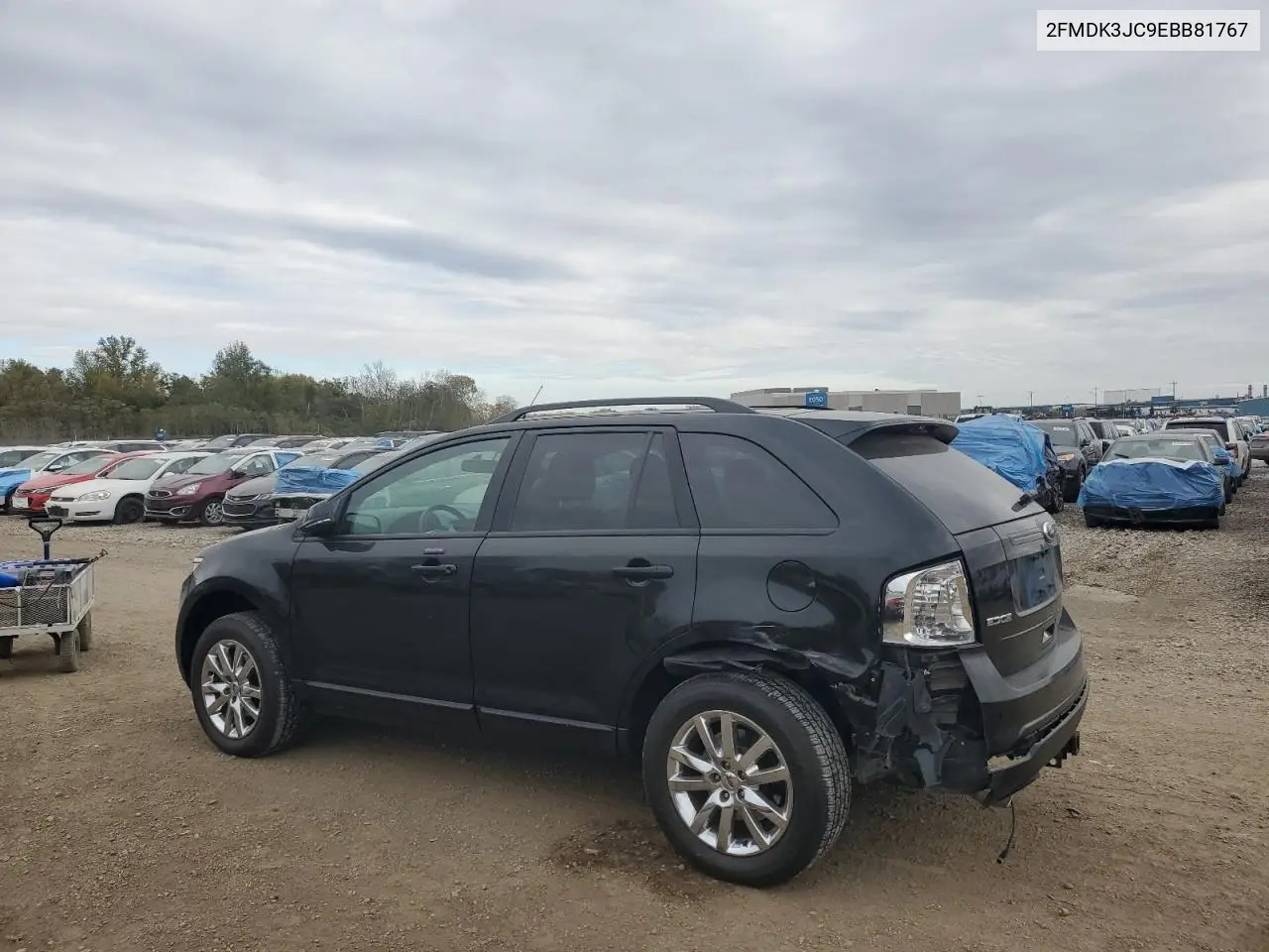 2FMDK3JC9EBB81767 2014 Ford Edge Sel