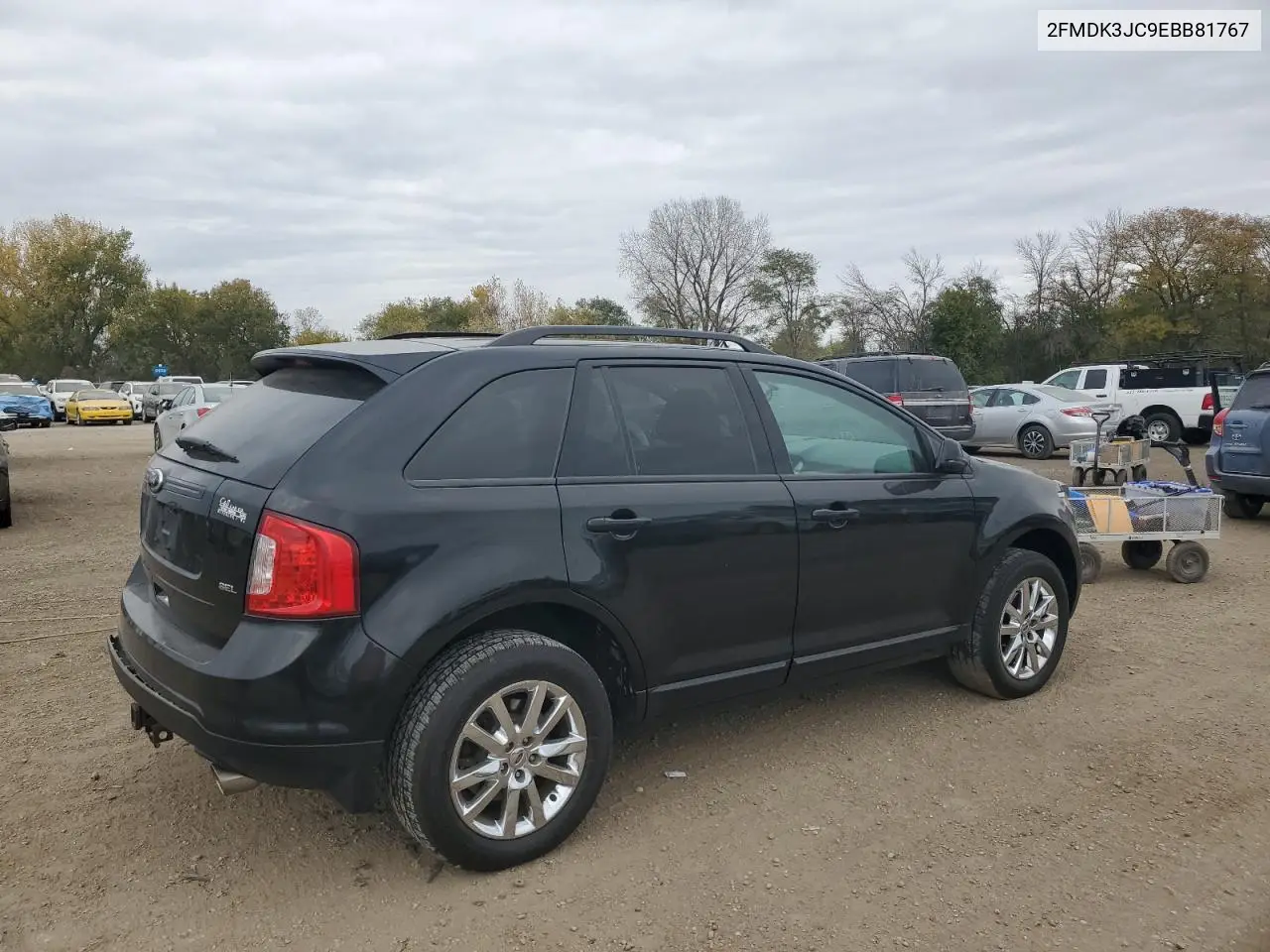 2FMDK3JC9EBB81767 2014 Ford Edge Sel