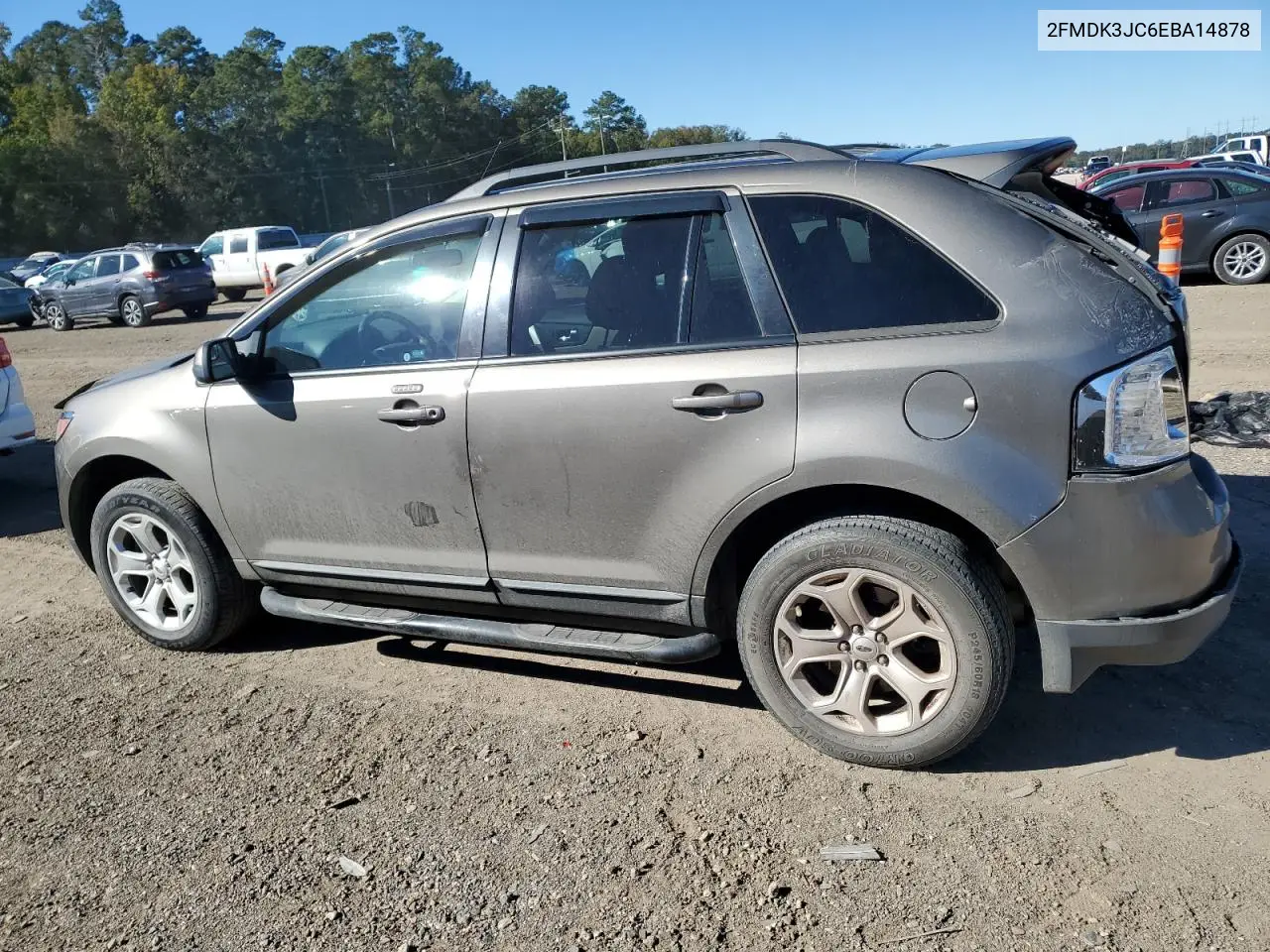 2FMDK3JC6EBA14878 2014 Ford Edge Sel