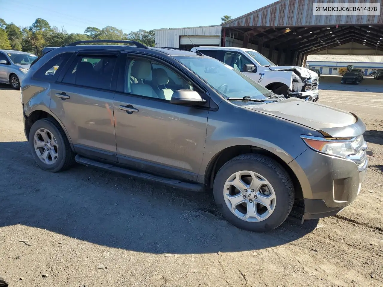 2FMDK3JC6EBA14878 2014 Ford Edge Sel