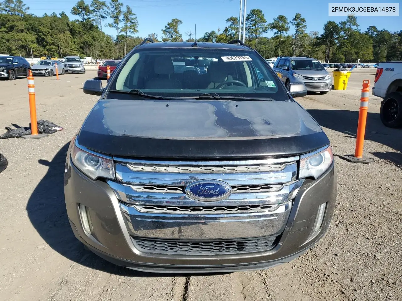 2FMDK3JC6EBA14878 2014 Ford Edge Sel