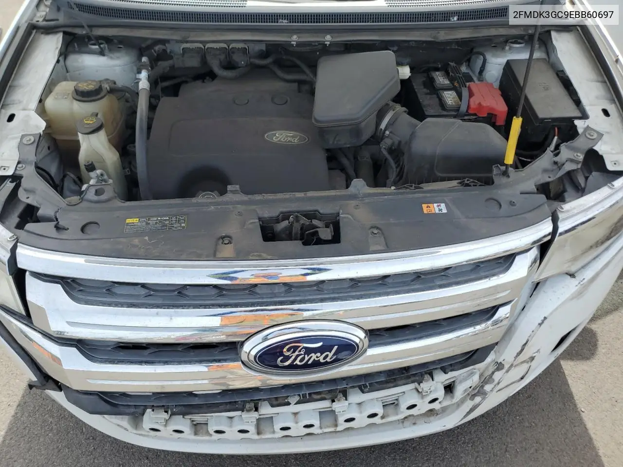 2FMDK3GC9EBB60697 2014 Ford Edge Se