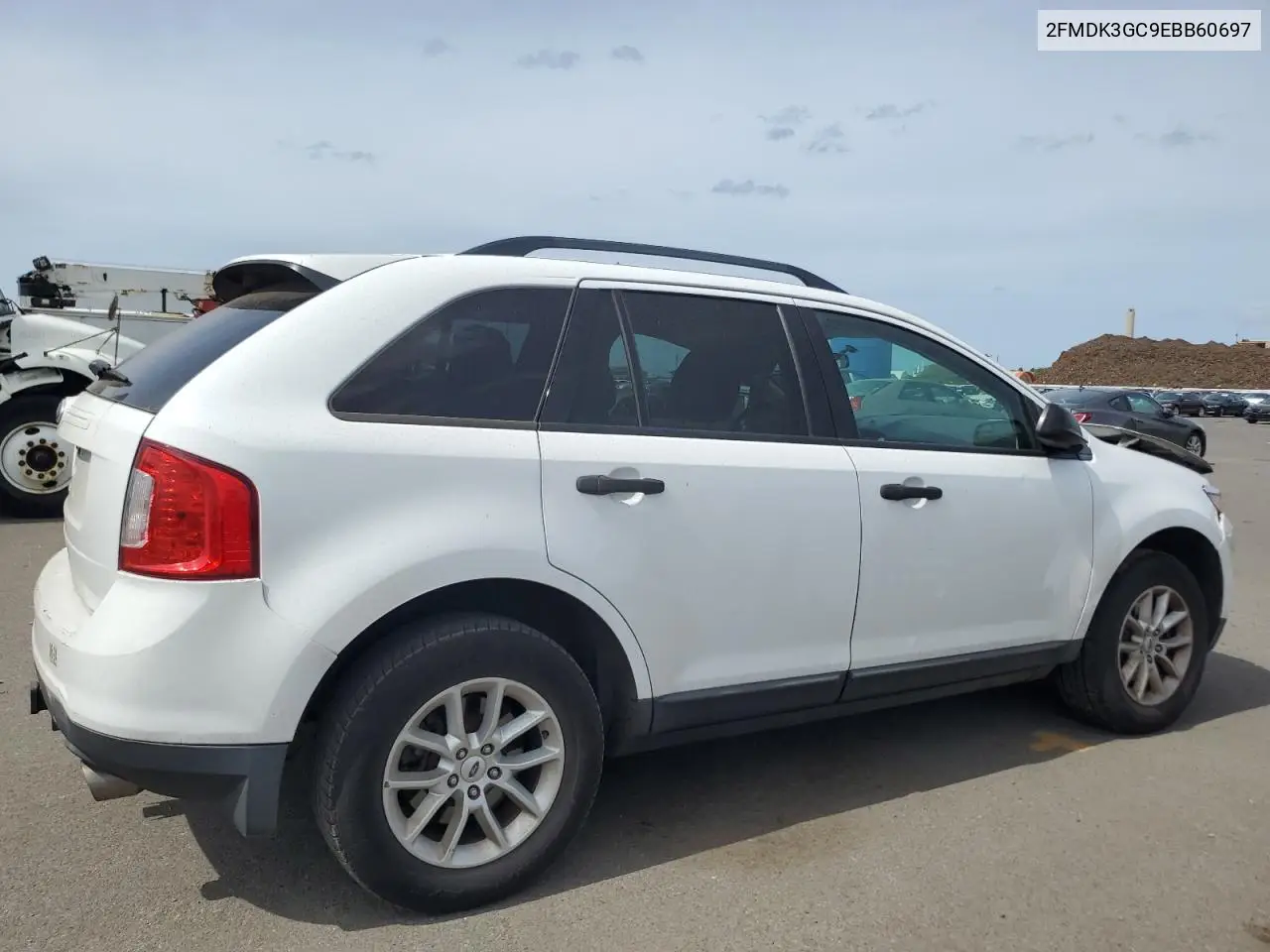2FMDK3GC9EBB60697 2014 Ford Edge Se